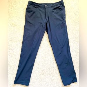 Lululemon ABC Classic-Fit 5 Pocket Pant 36” Waist 34” Inseam | Color: Obsidian